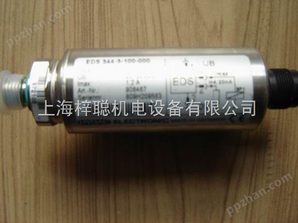 HYDAC贺德克压力传感器EDS3496-1-0100-000