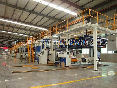 世界Z安静的肇庆西江高速宽幅瓦楞纸板生产线